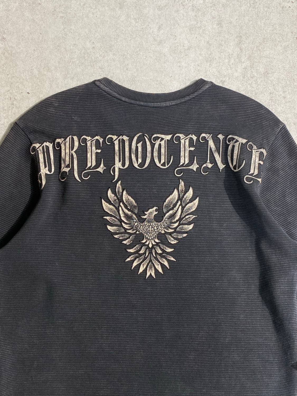 [XL] Prepotente 락시크 프린팅 와플 롱슬리브 상품이미지6