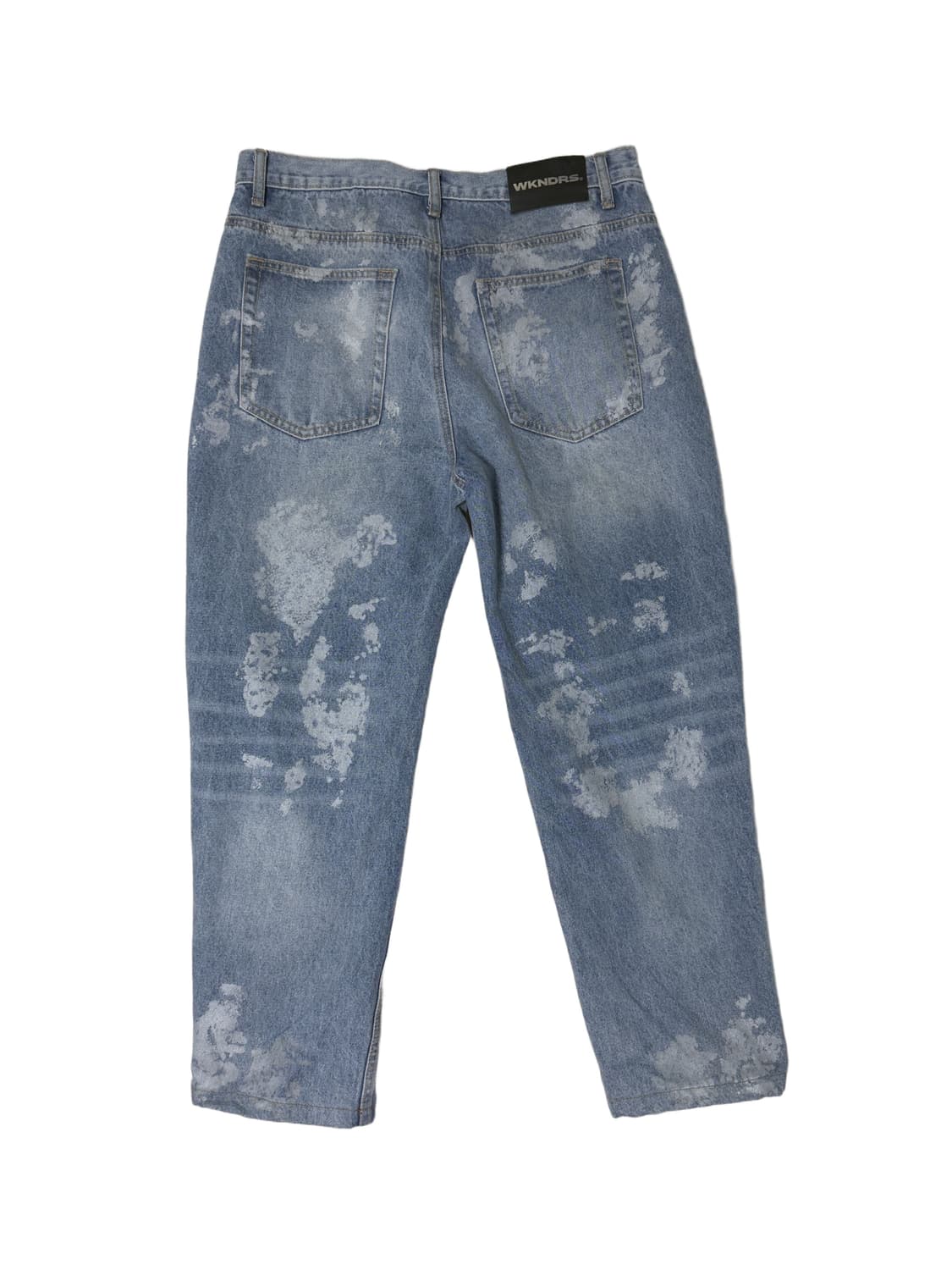 위캔더스 스컬 코팅 데님팬츠 상품이미지2