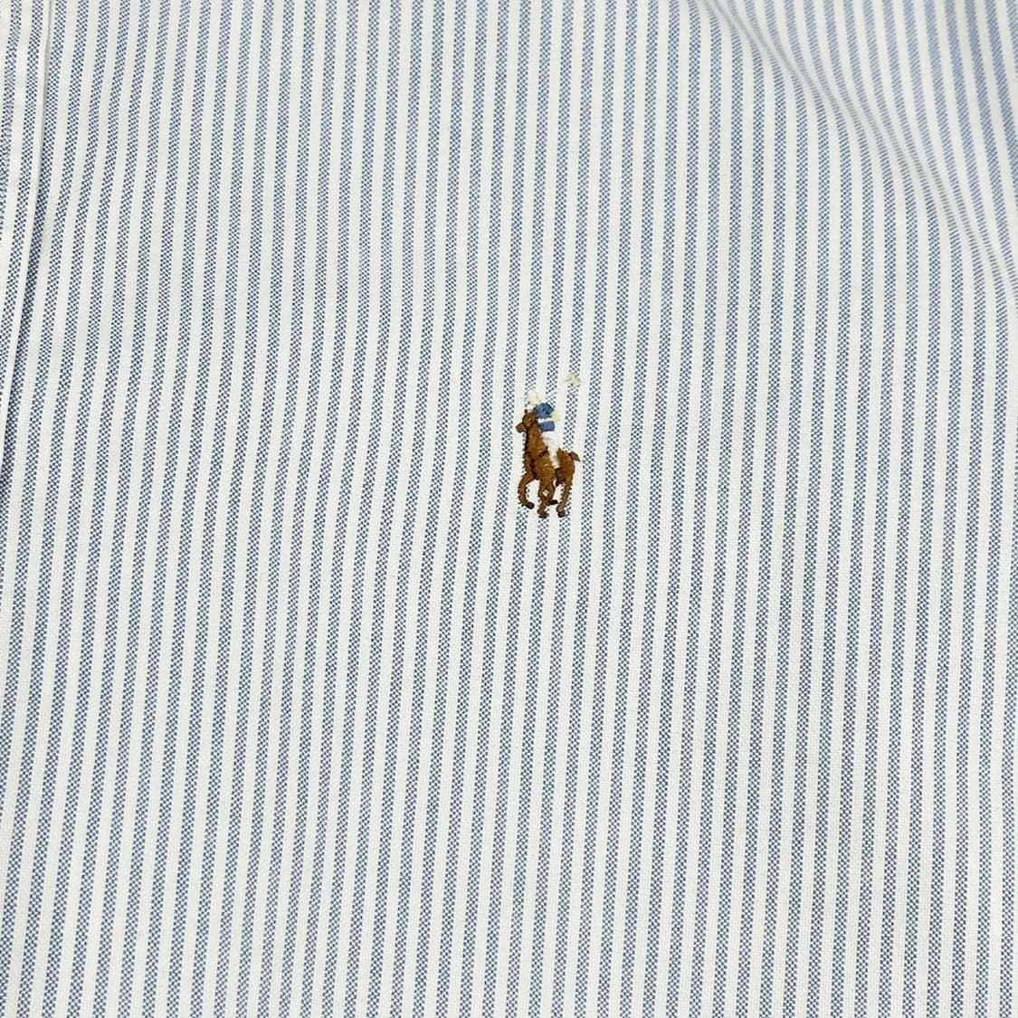 폴로 랄프로렌 포니 옥스포드 스트라이프 셔츠 (L) 상품이미지3