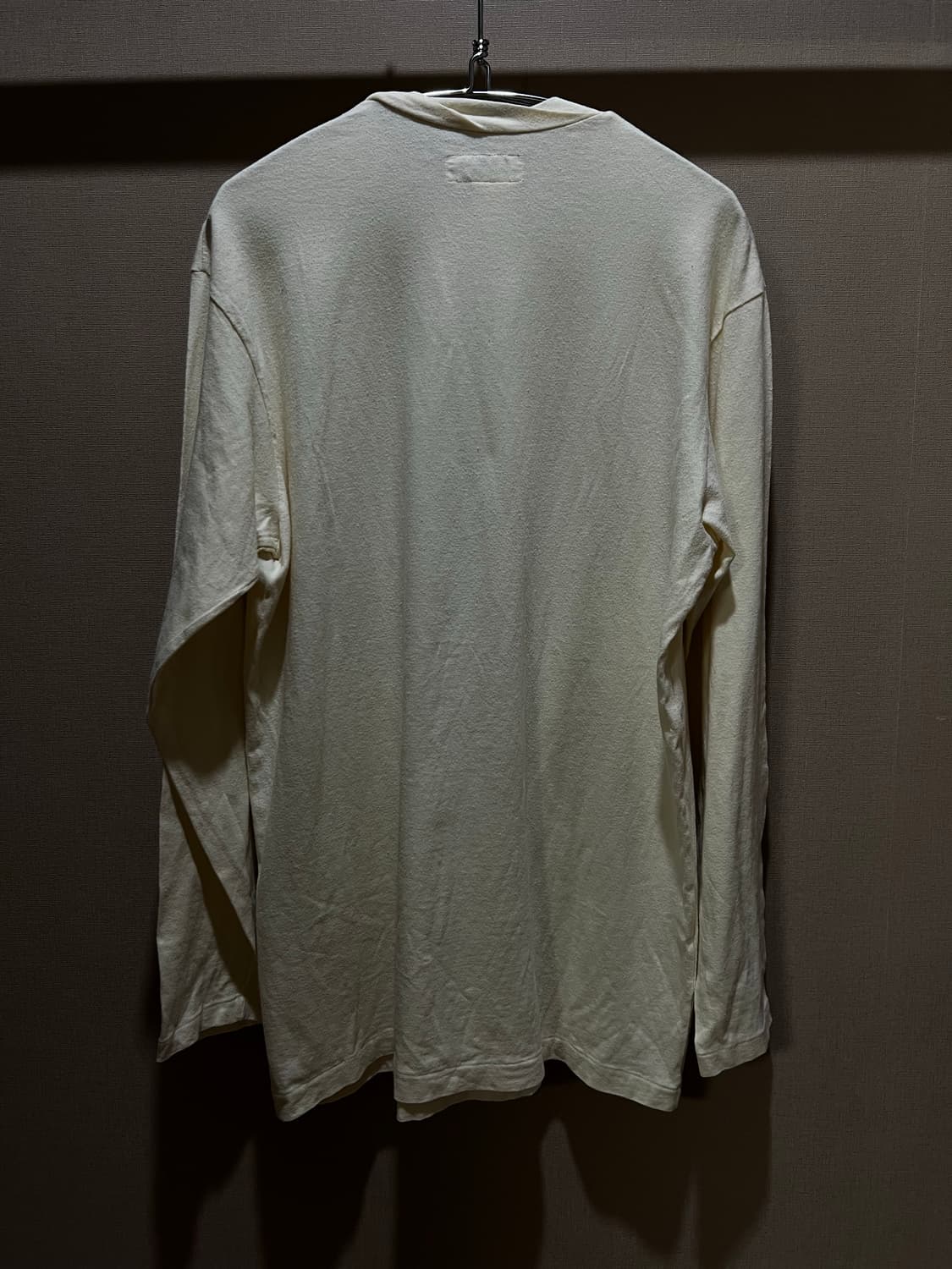 요지야마모토 뿌르옴므 아이보리 롱슬리브 M 상품이미지2