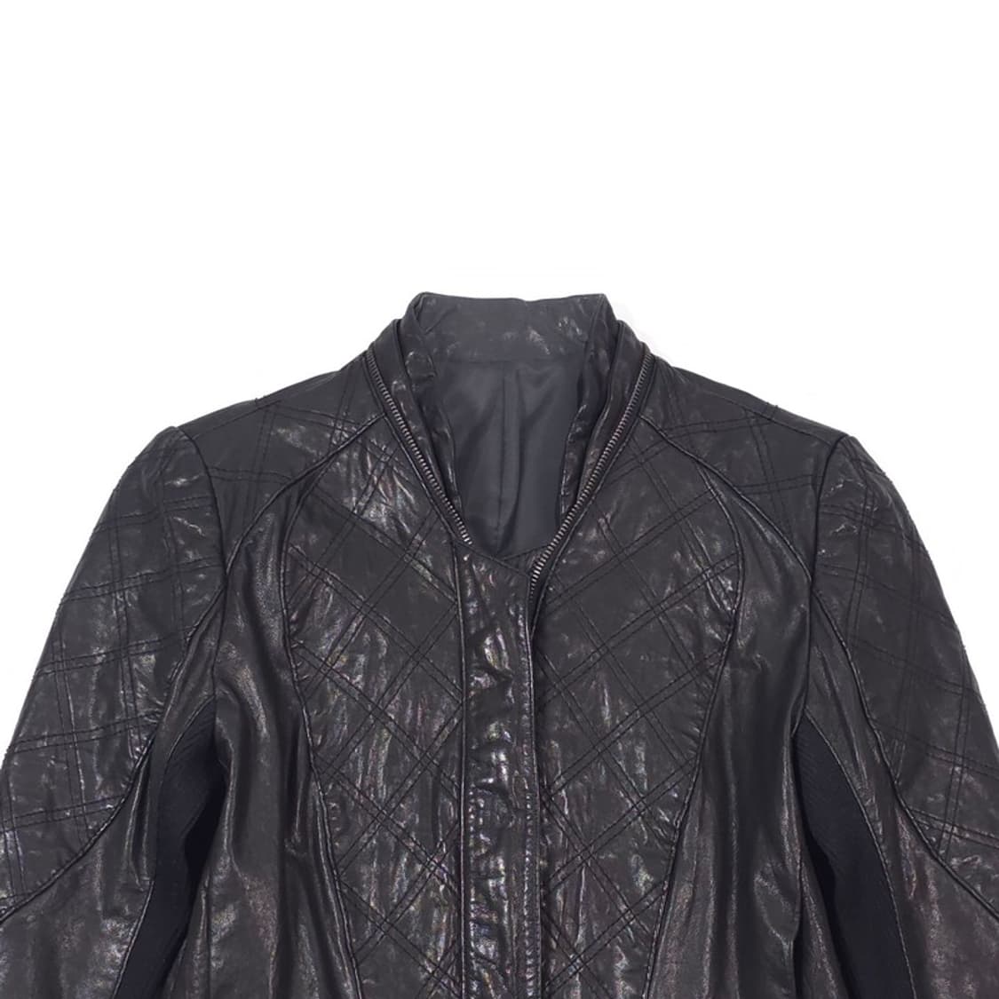 빈티지 퀼팅 디테일 리얼 램스킨 양가죽 자켓 66 상품이미지3