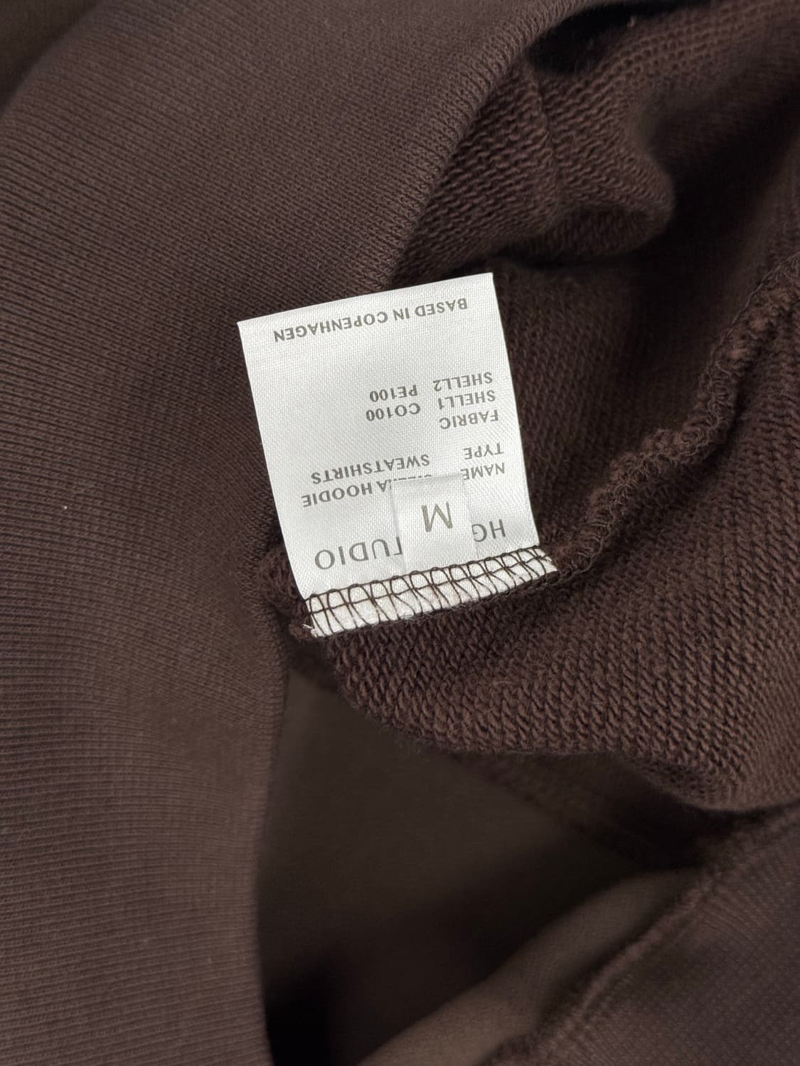 HGBB STUDIO Glacier Hoodie M 글래시어 후디 브릭 상품이미지6