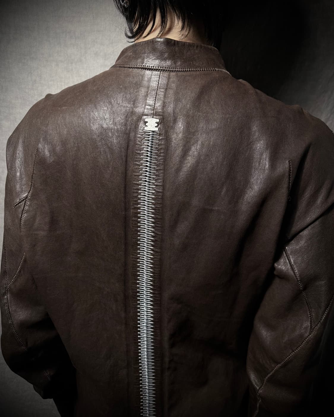 Isaac Sellam Back Spine Leather Jacket 상품이미지2