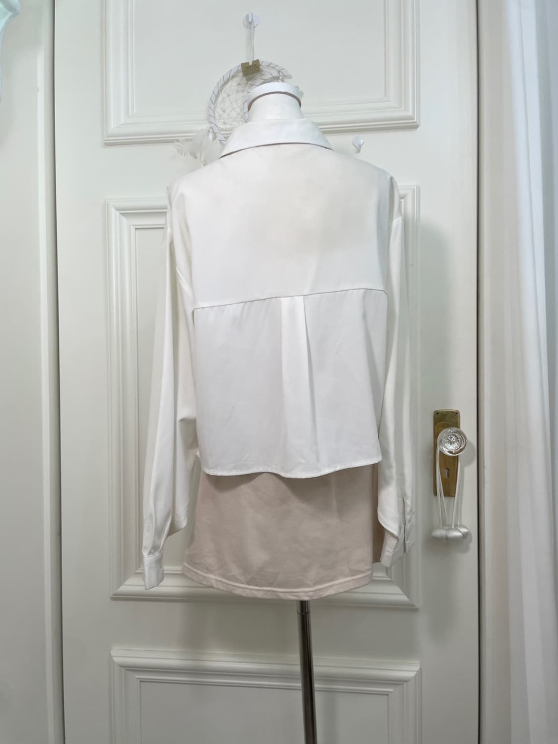 pink ivory twist knit mini skirt(size-M) 상품이미지8