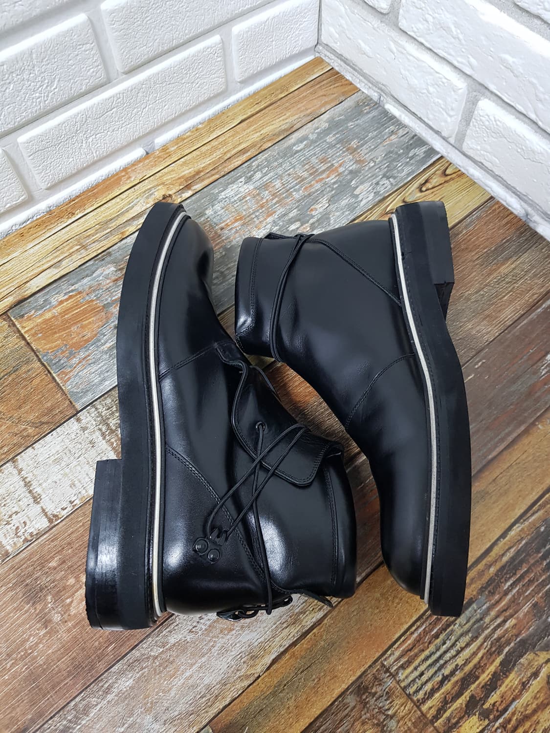 [41/정품] 09aw 디올옴므 레더 앵클부츠 블랙 상품이미지7