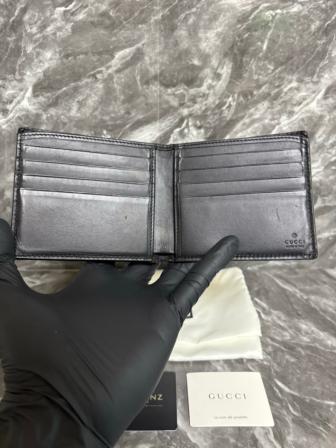 구찌 GG슈프림 타이거 반지갑 상품이미지3