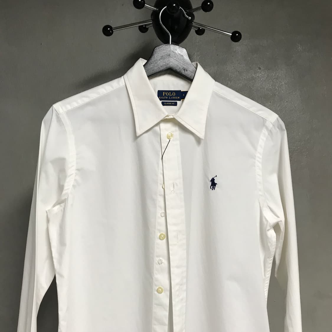 폴로 랄프로렌 QR 화이트 셔츠 6(W) 상품이미지2