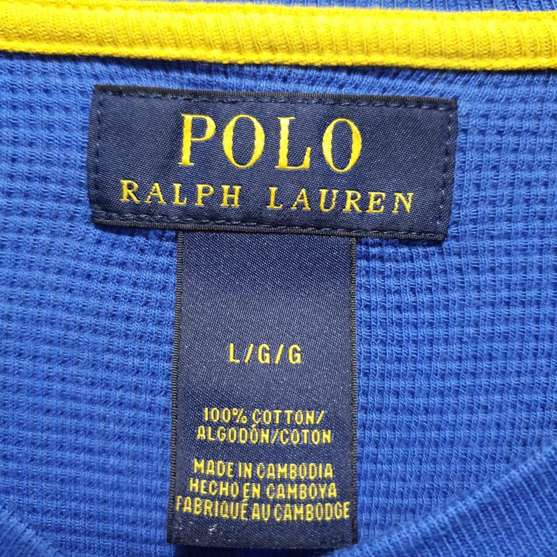 폴로랄프로렌 남성 와플조직 니트   상품이미지5