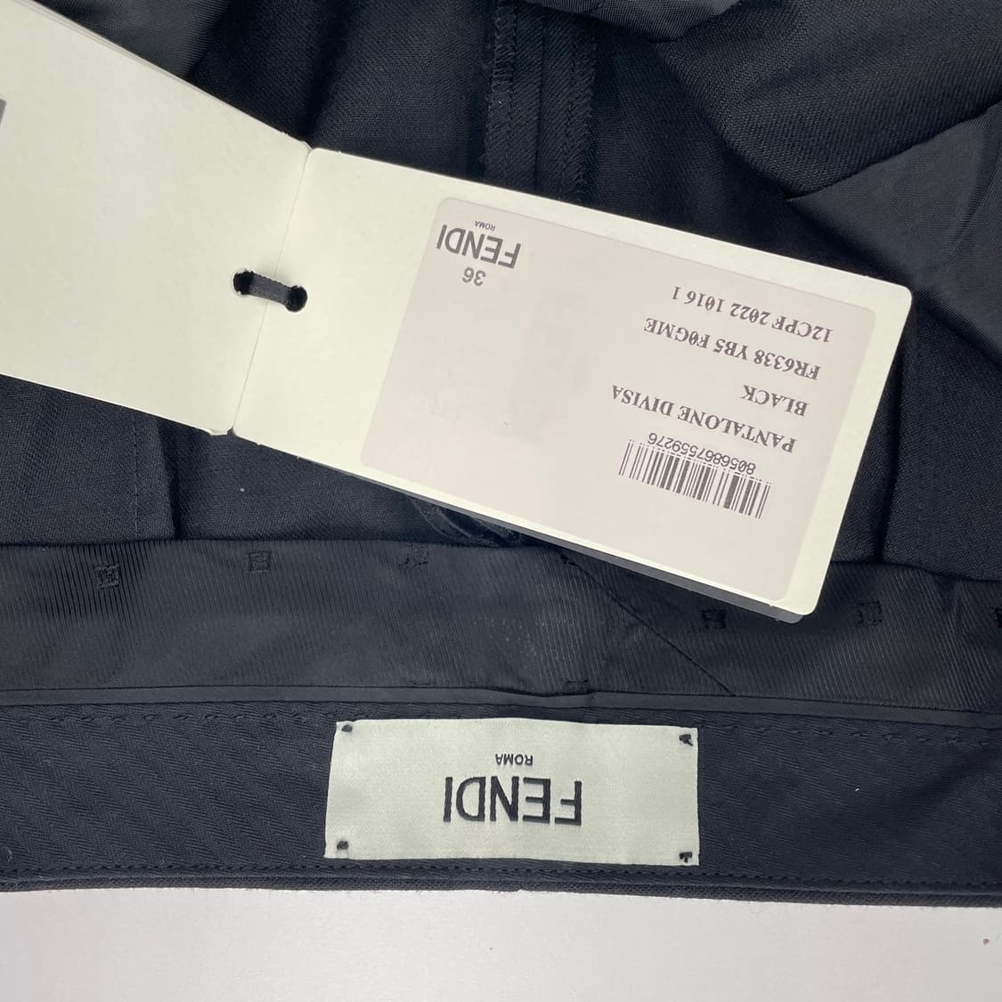 새상품 펜디 부츠컷 슬랙스 상품이미지7