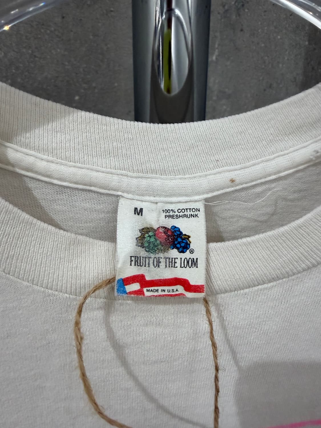 90s Fruit of the Loom 빈티지티 USA메이드 상품이미지4