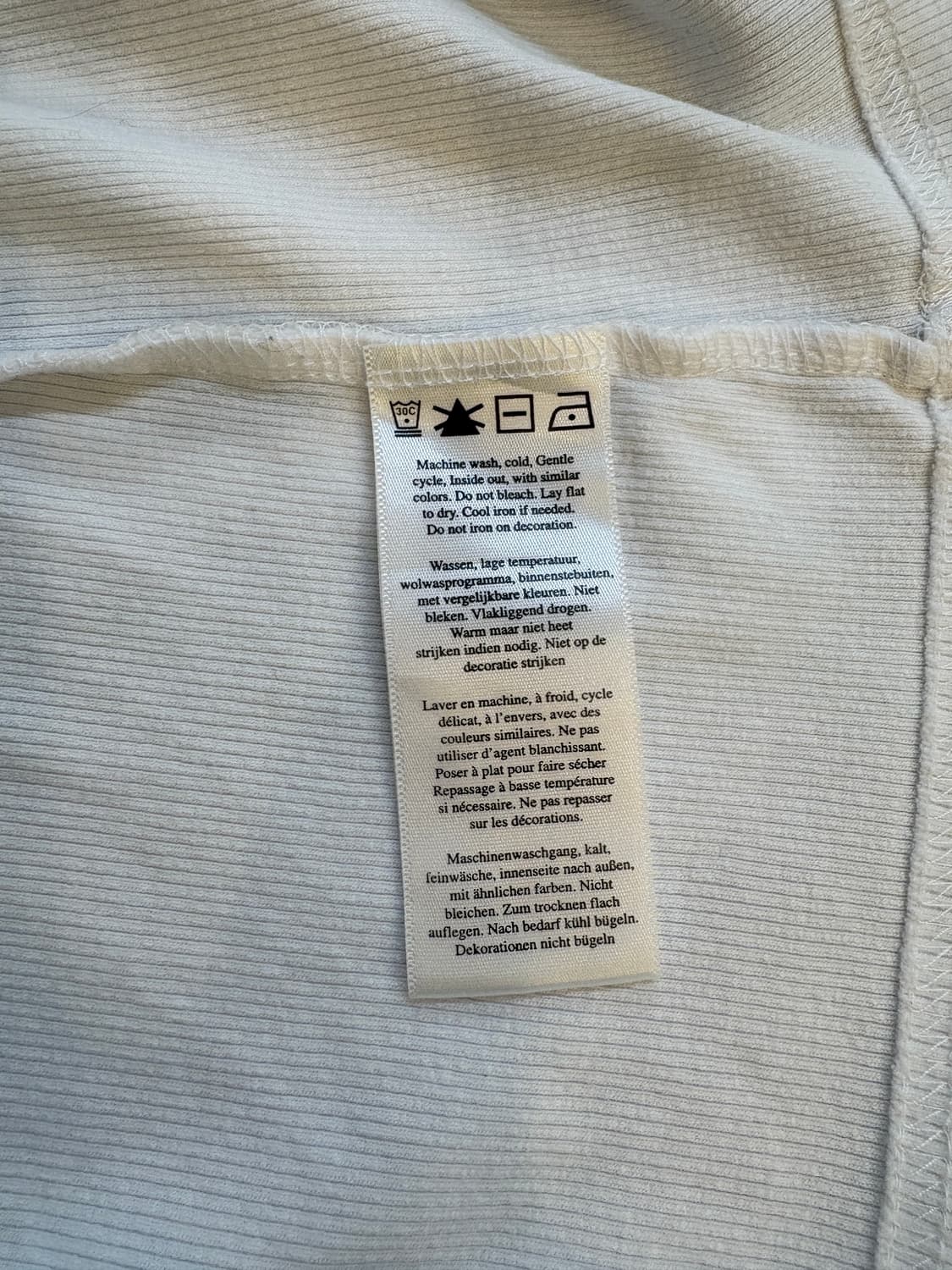 할리데이비슨 빈티지 빅로고 화이트 나시 상품이미지5