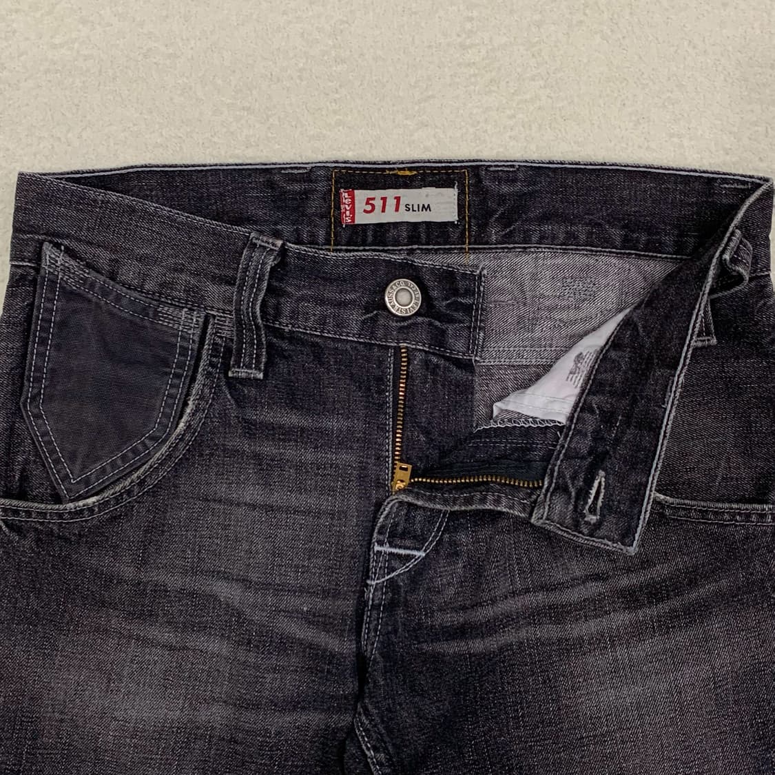 [31] 리바이스 511 슬림핏 신치백 데님팬츠 20511-0079 상품이미지4