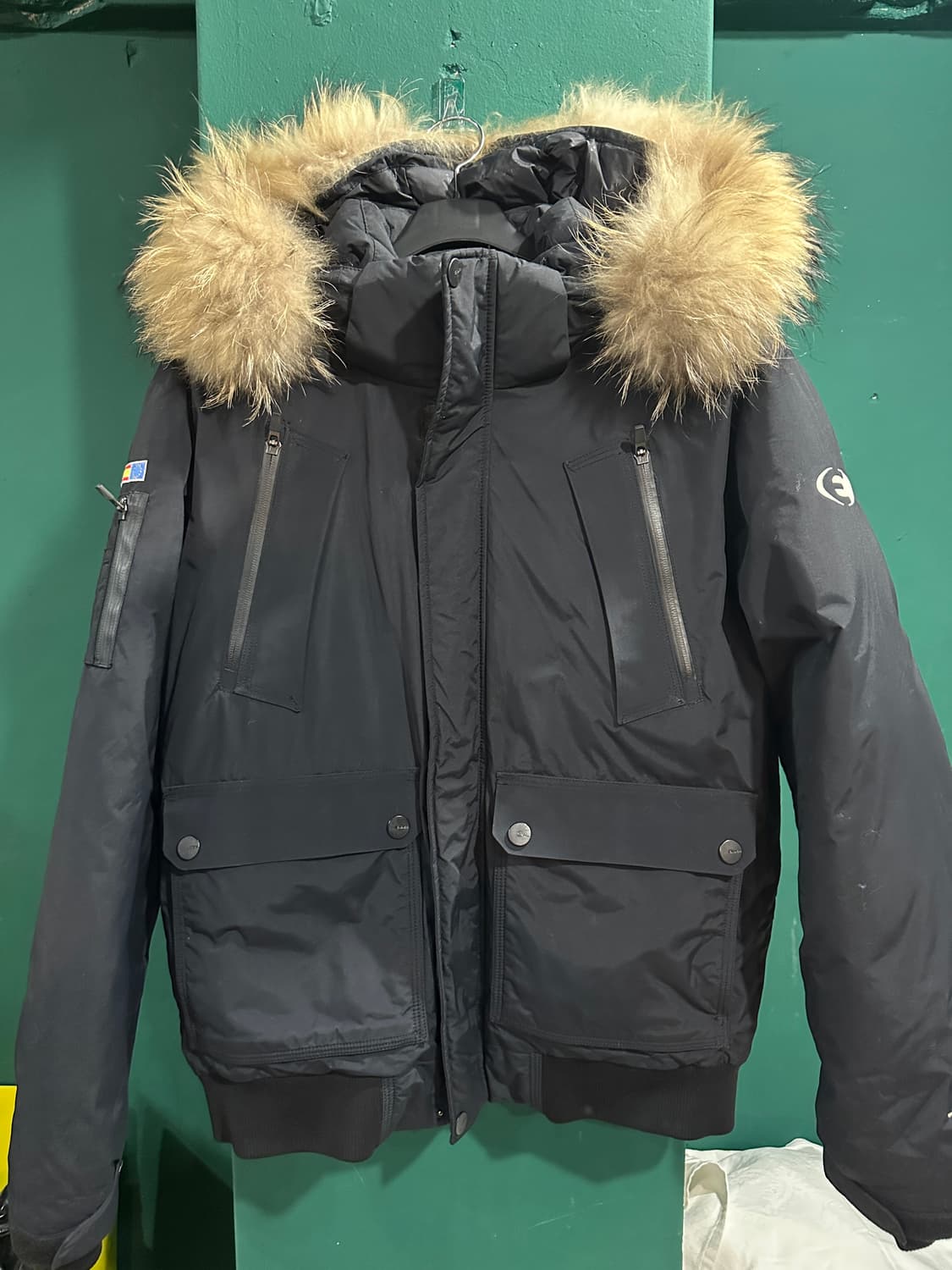 아이더 패딩 블랙XL 상품이미지1