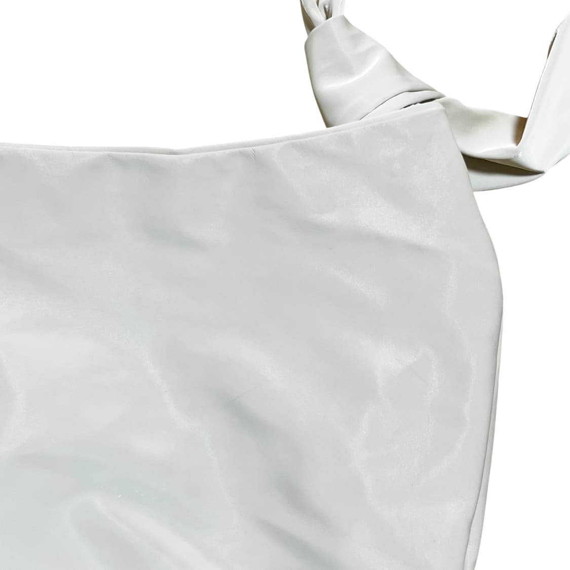 ACOC, Glossy Halfmoon Cross Bag_ivory 상품이미지4