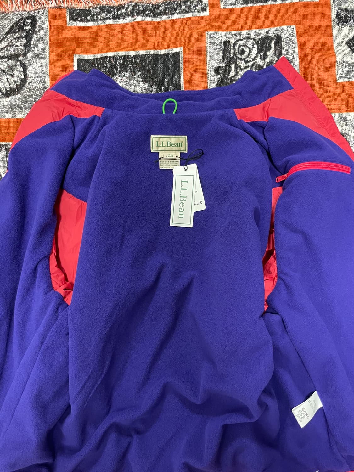 LLbean 엘엘빈 재팬라인 플리스자켓 록스베리 새상품 상품이미지5