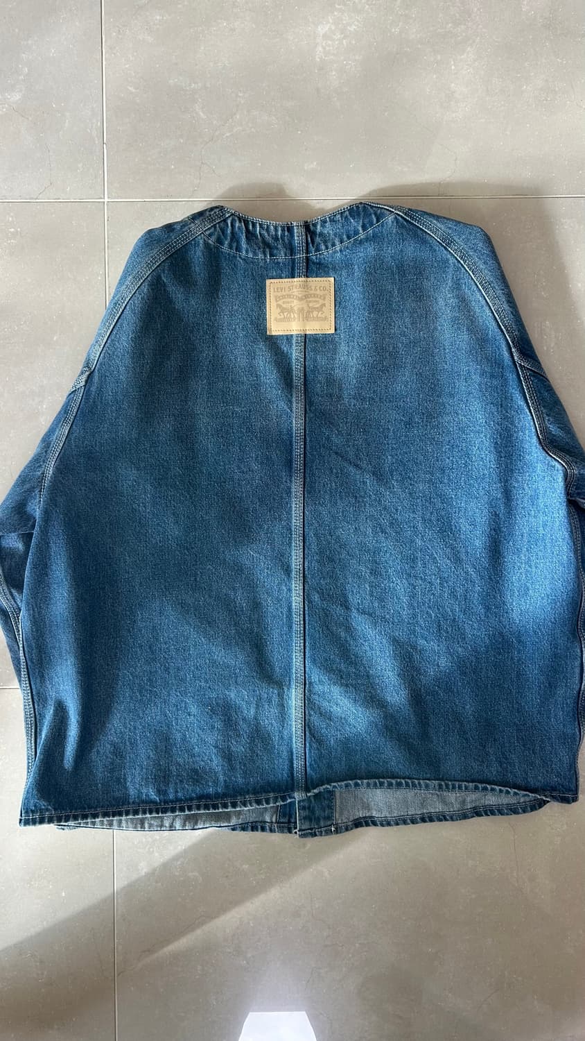 리바이스 데님 가디건 XL 상품이미지2