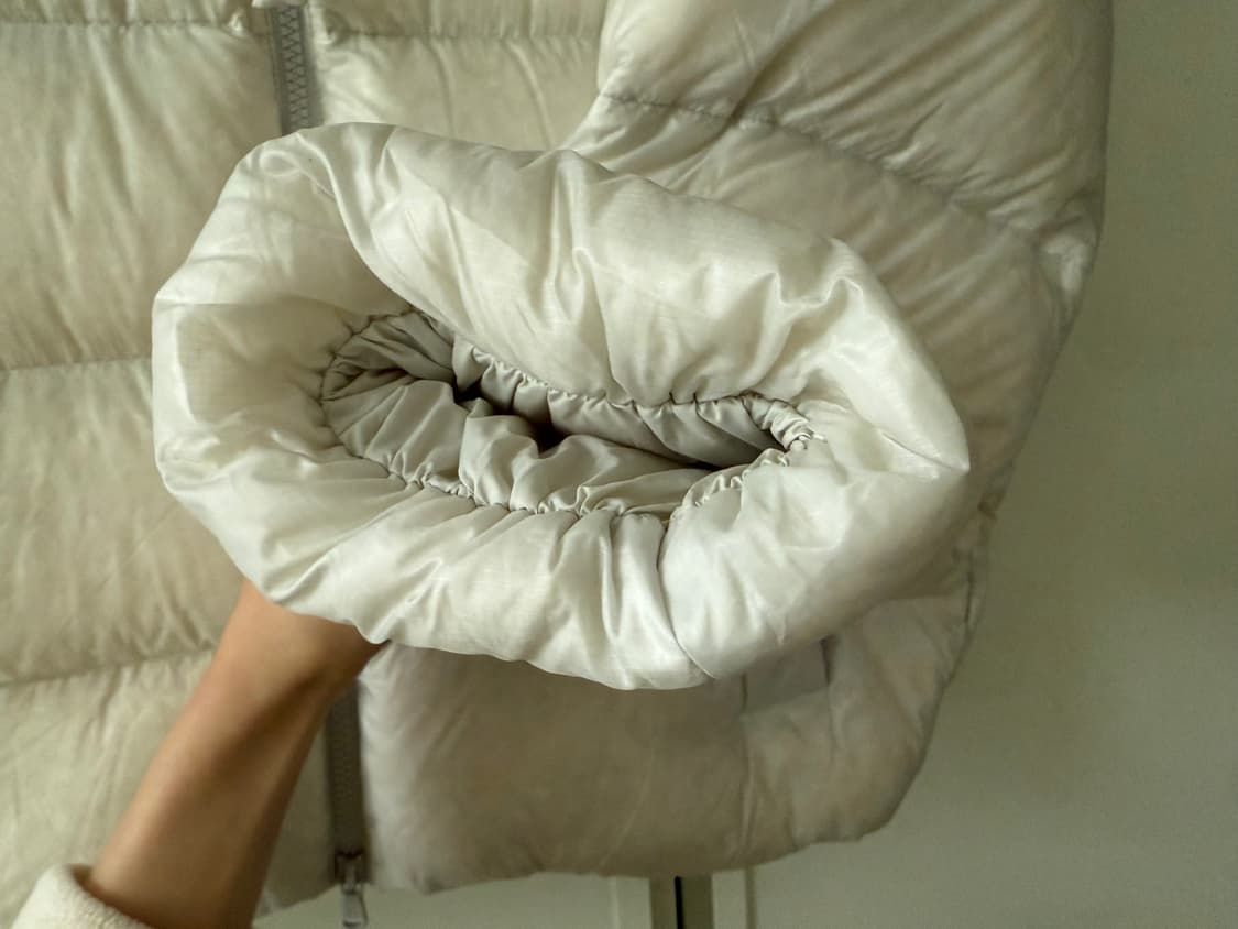 커버낫 우먼 씨빅 RDS 숏 푸퍼 Ecru WS  상품이미지4