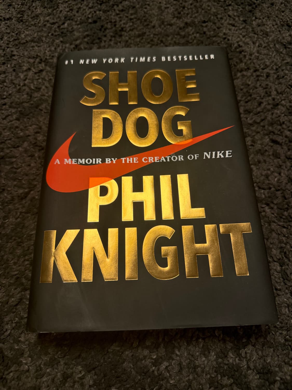 나이키 슈독 Shoe Dog 원서 하드커버 상품이미지1