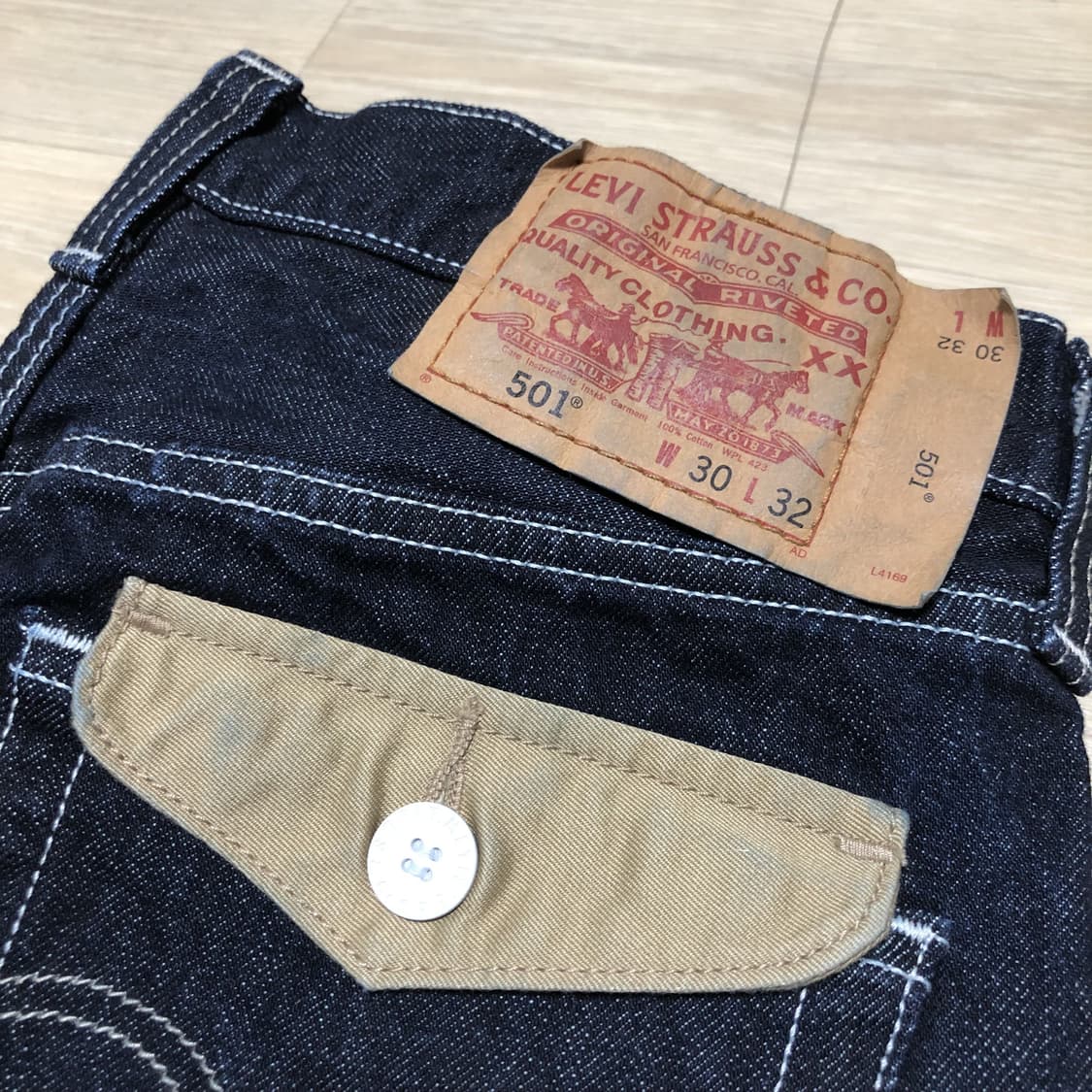 (29) 리바이스 501 08501-0125 언버튼 기무라타쿠야 데님  상품이미지10