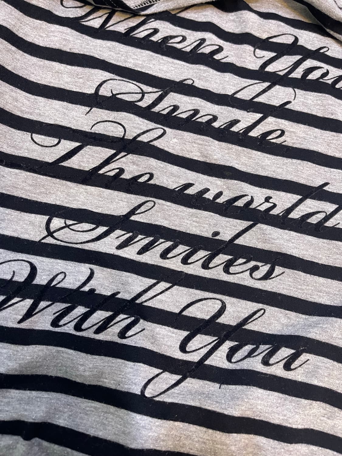 stripe lettering t-shirt 상품이미지5