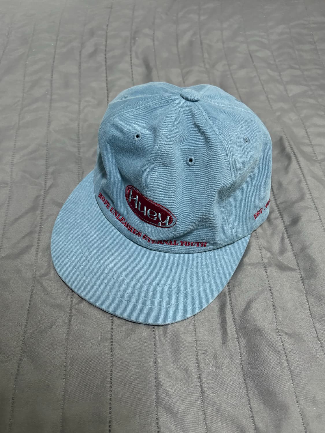 휴이 헤리티지 로고 캡 (스카이블루) 상품이미지1