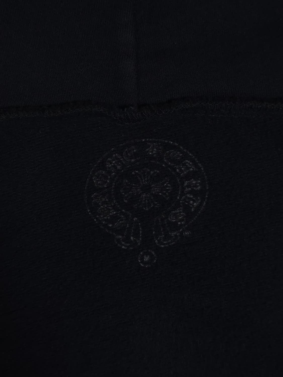 [M] 크롬하츠 홀스슈 플로랄 플리스 후드집업 블랙 상품이미지7