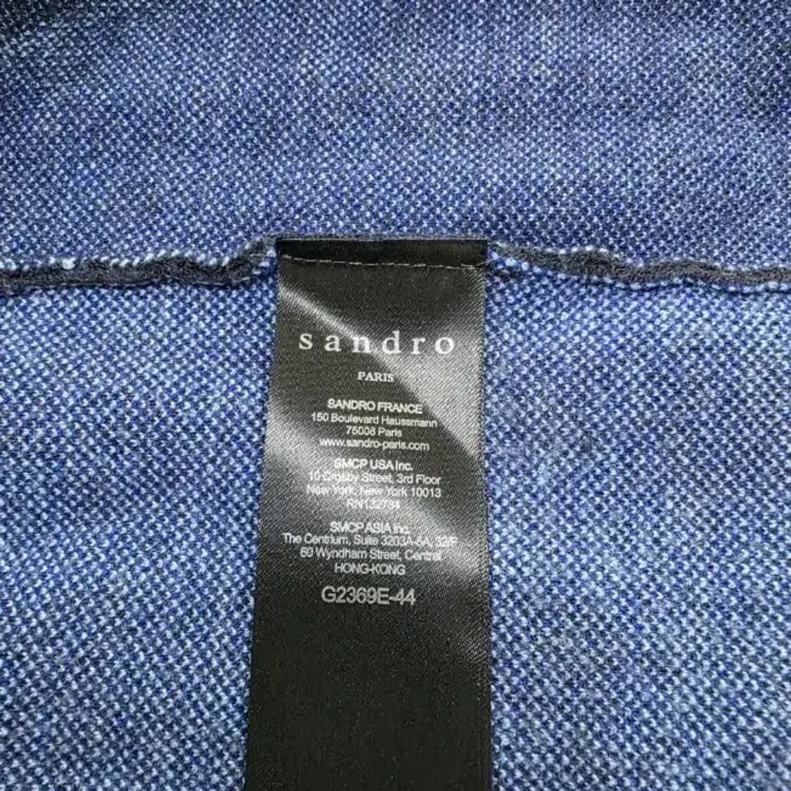 한섬 산드로 SANDRO 가디건 네이비 ~FREE 상품이미지5