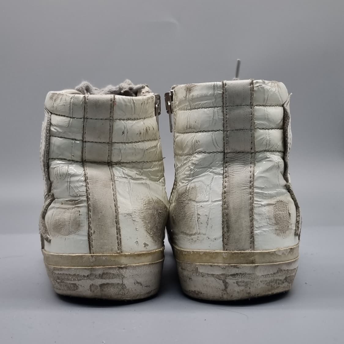 골든구스 슬라이드 하이탑37 스니커즈240 상품이미지4