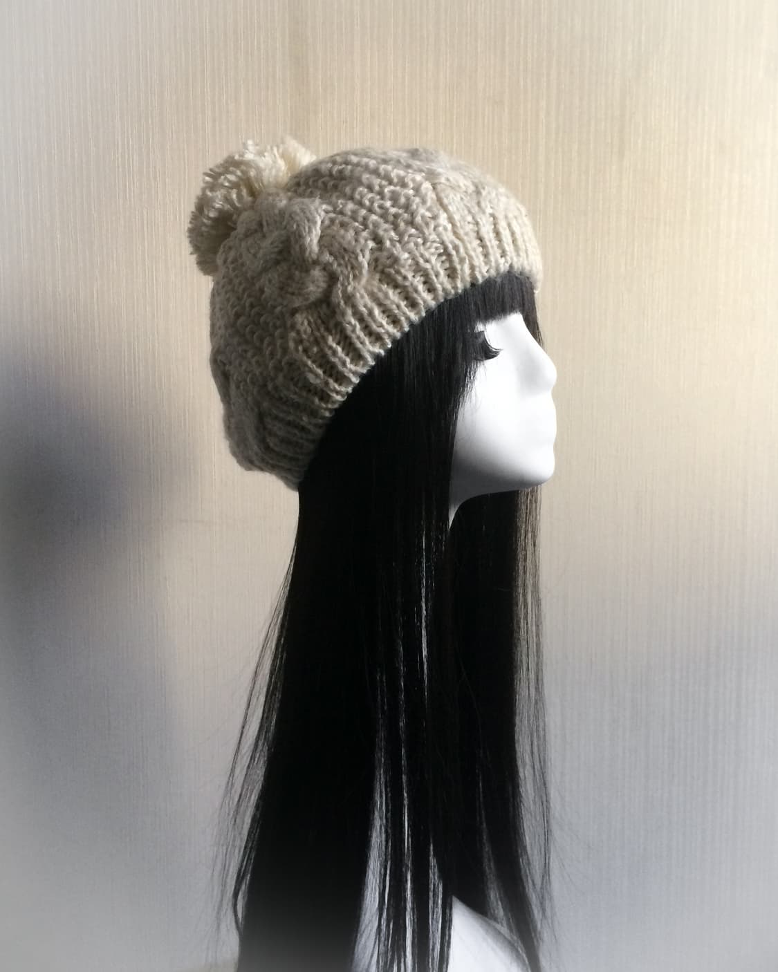 Pom knit beret 상품이미지5