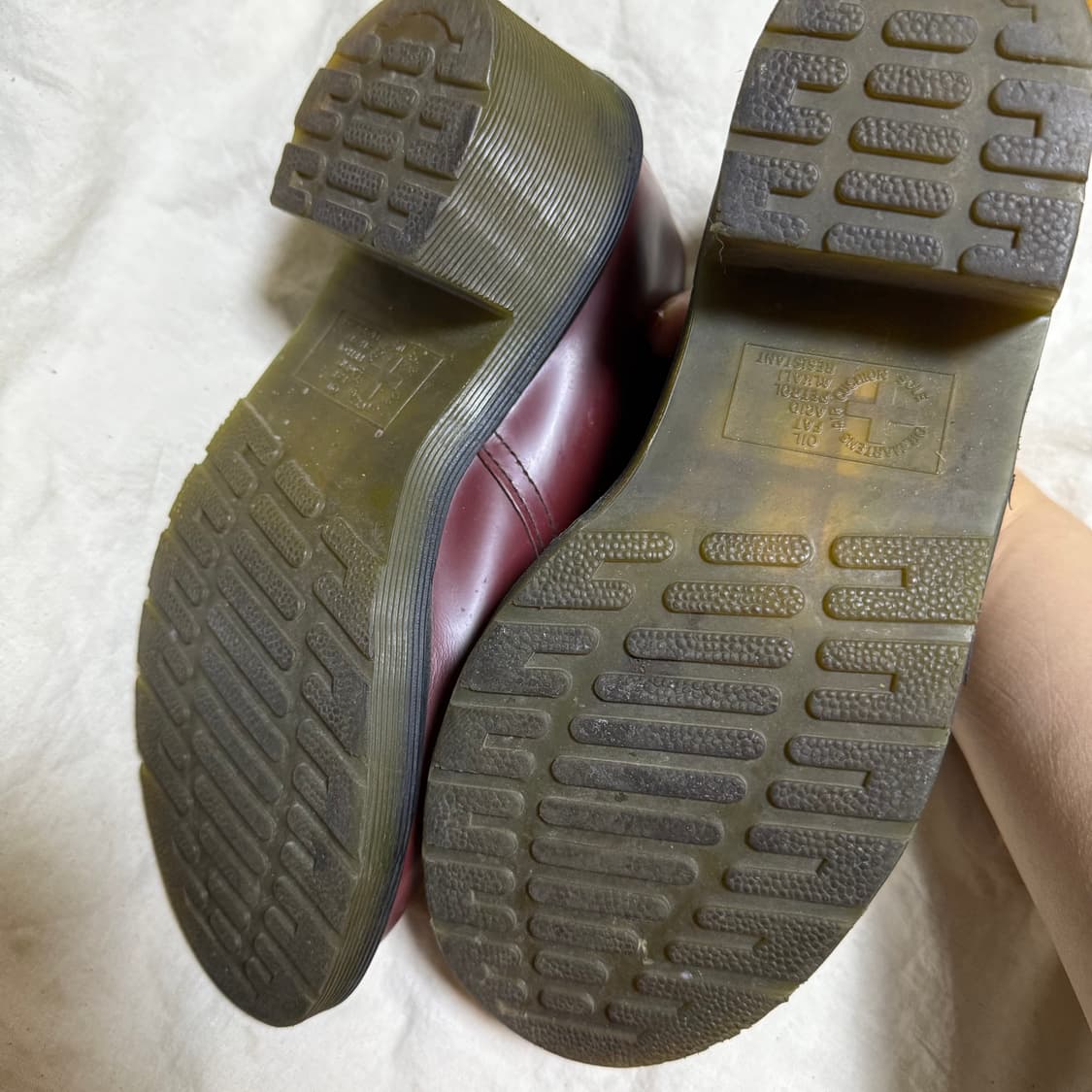 닥터마틴 1461 체리레드 아모리 슈즈  상품이미지5