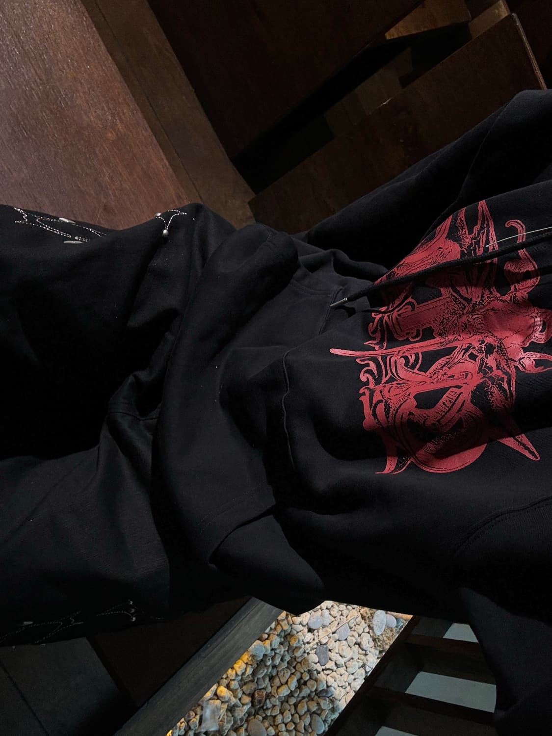  DEVIL CRITIC HOODIE  m사이즈 상품이미지1