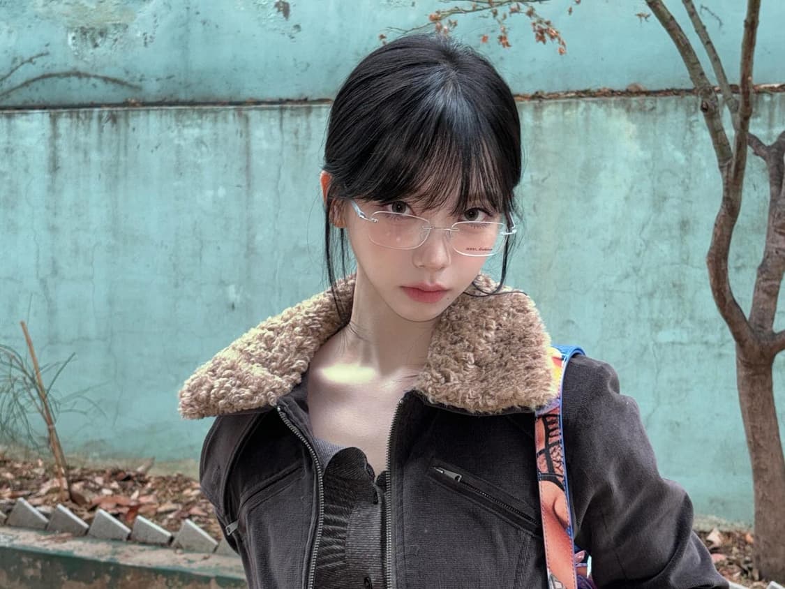 (새상품/카리나 착용) 2000아카이브 무테안경 상품이미지1