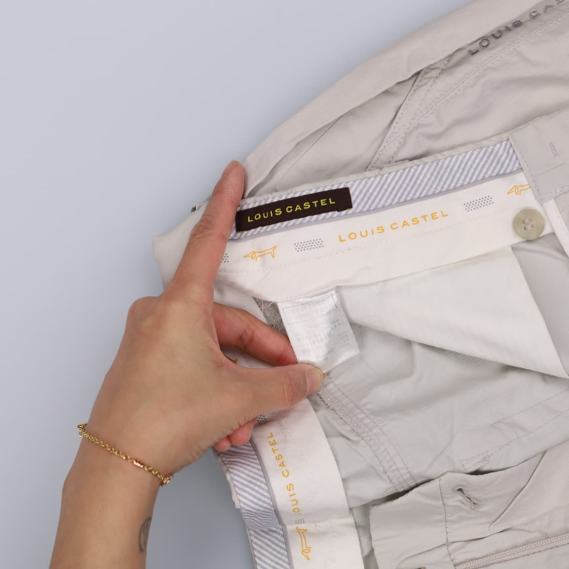 80 루이까스텔 일자팬츠 바지 0123H2 상품이미지4