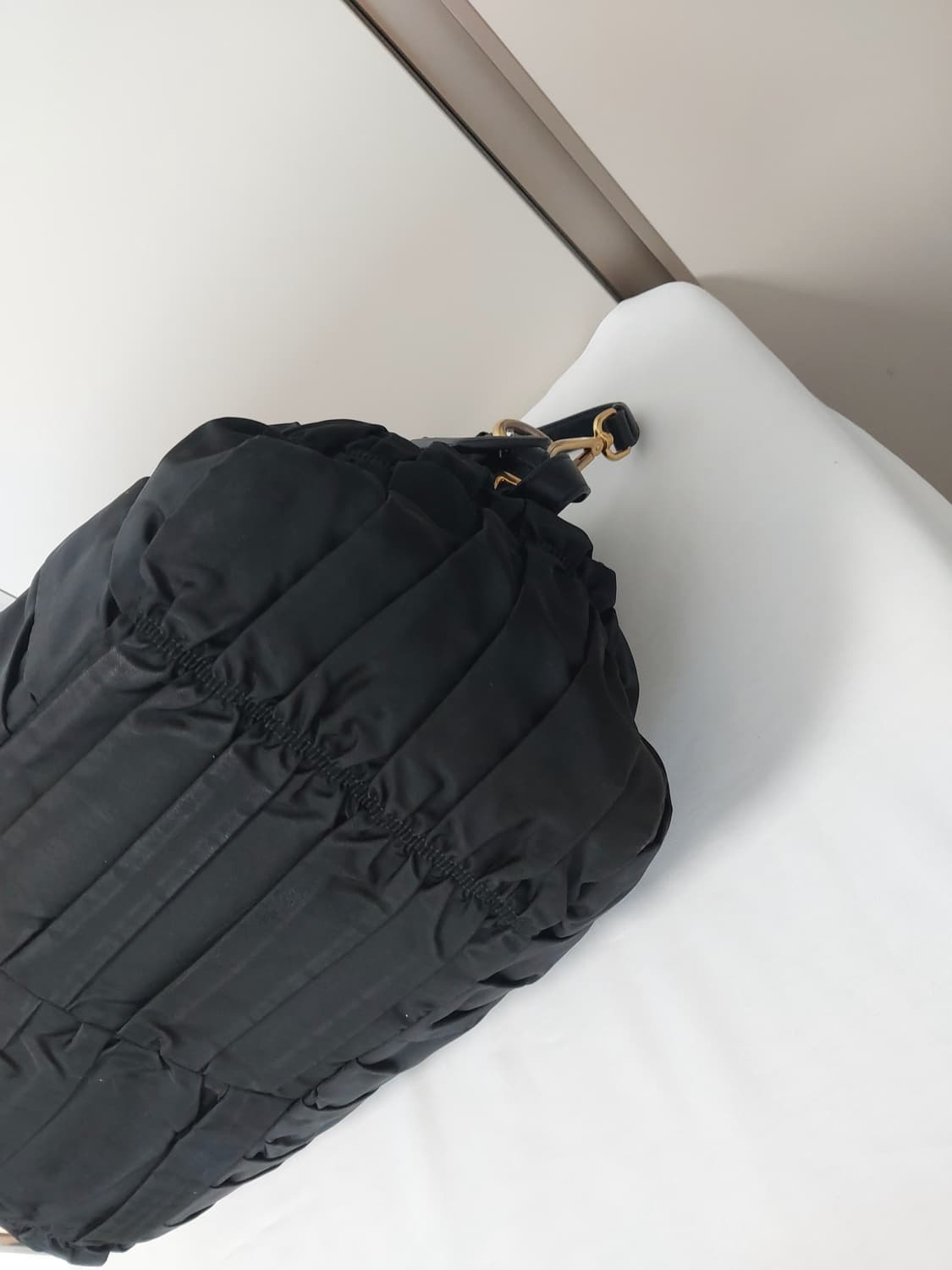 [정품] 프라다 BN1336 포코노 고프레 블랙 토트백 3-WAY 상품이미지7