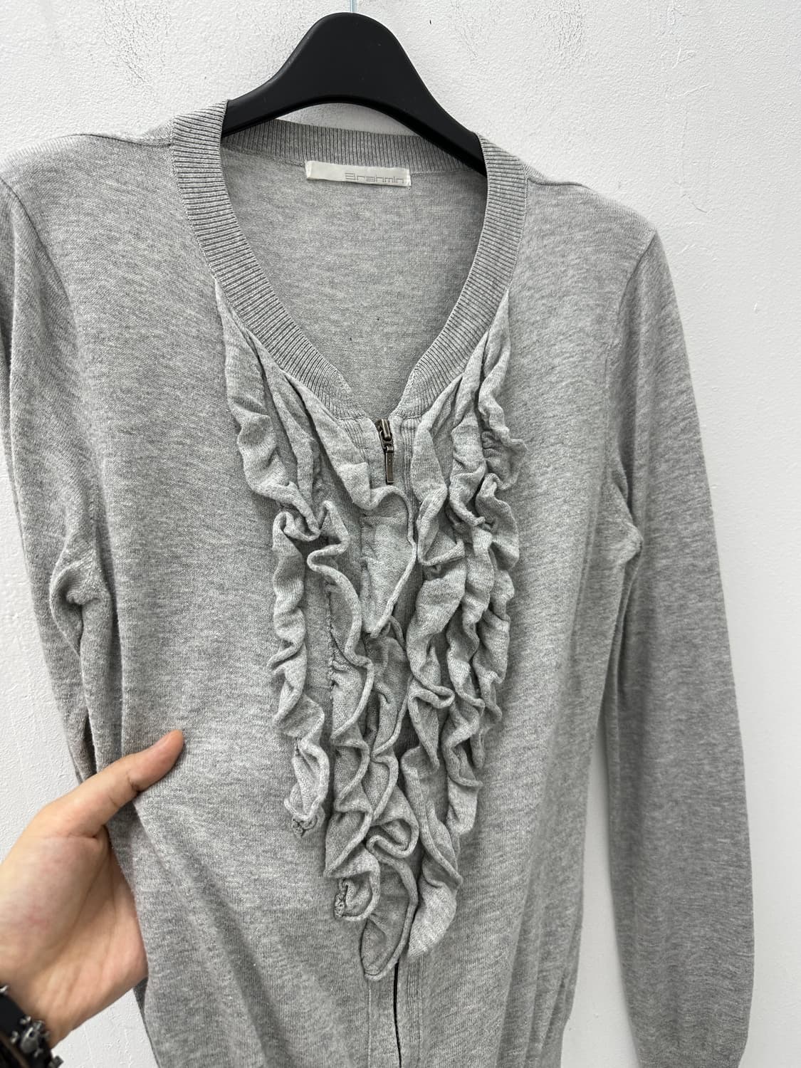 BRAHMIN ruffle detail 2way zip up 상품이미지2
