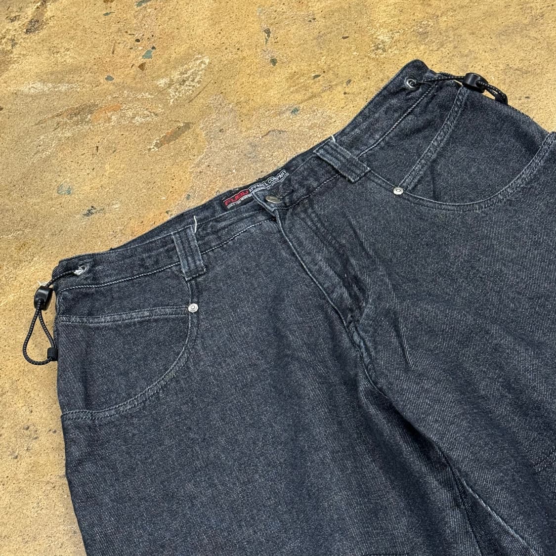 [ 정품/76-94 ] FUBU 올드스쿨 와이드 데님 청바지 상품이미지1
