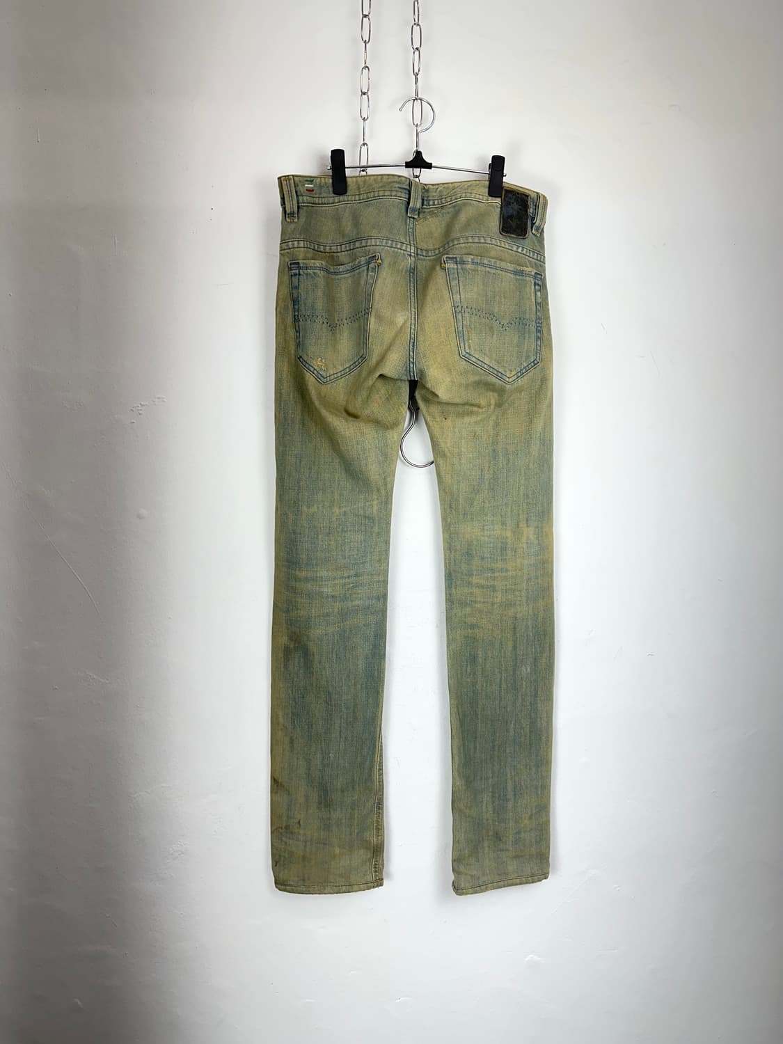 Diesel Washed Slim Straight Denim Pants 상품이미지7