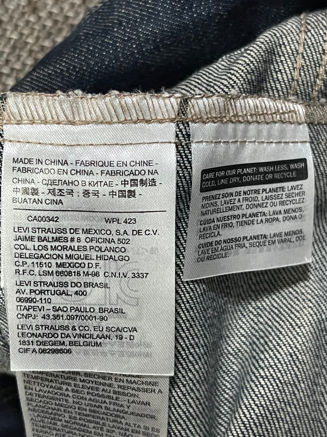 리바이스 데님 트러거 자켓 상품이미지8