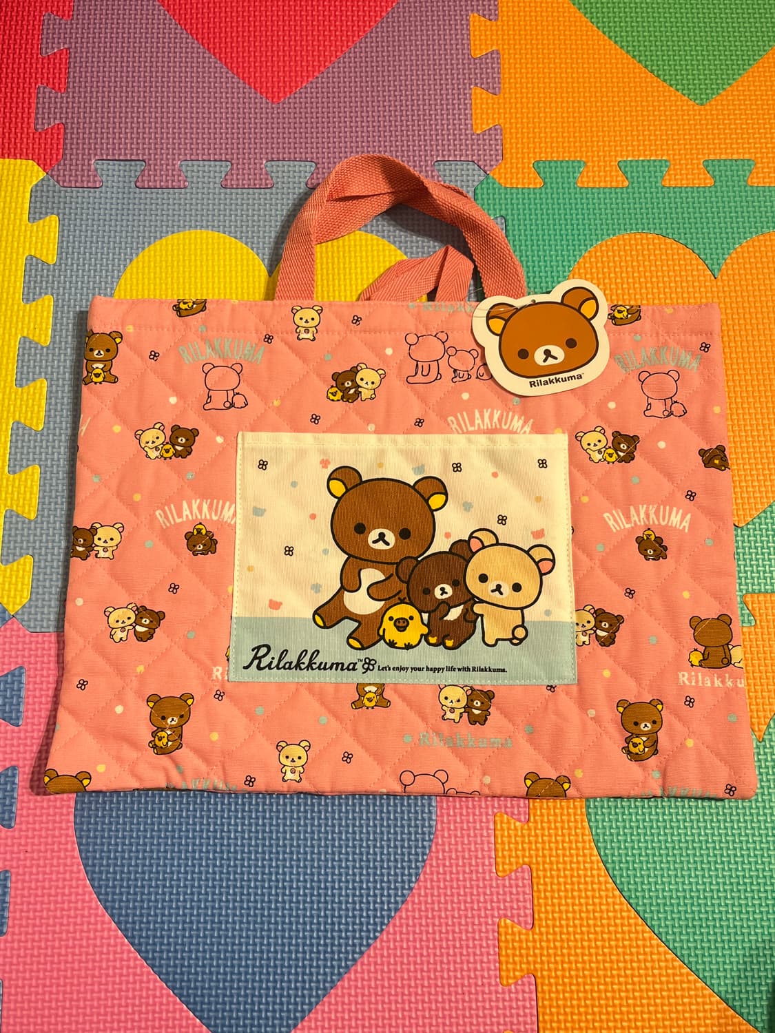 2018 리락쿠마 누빔백 🎶 상품이미지7