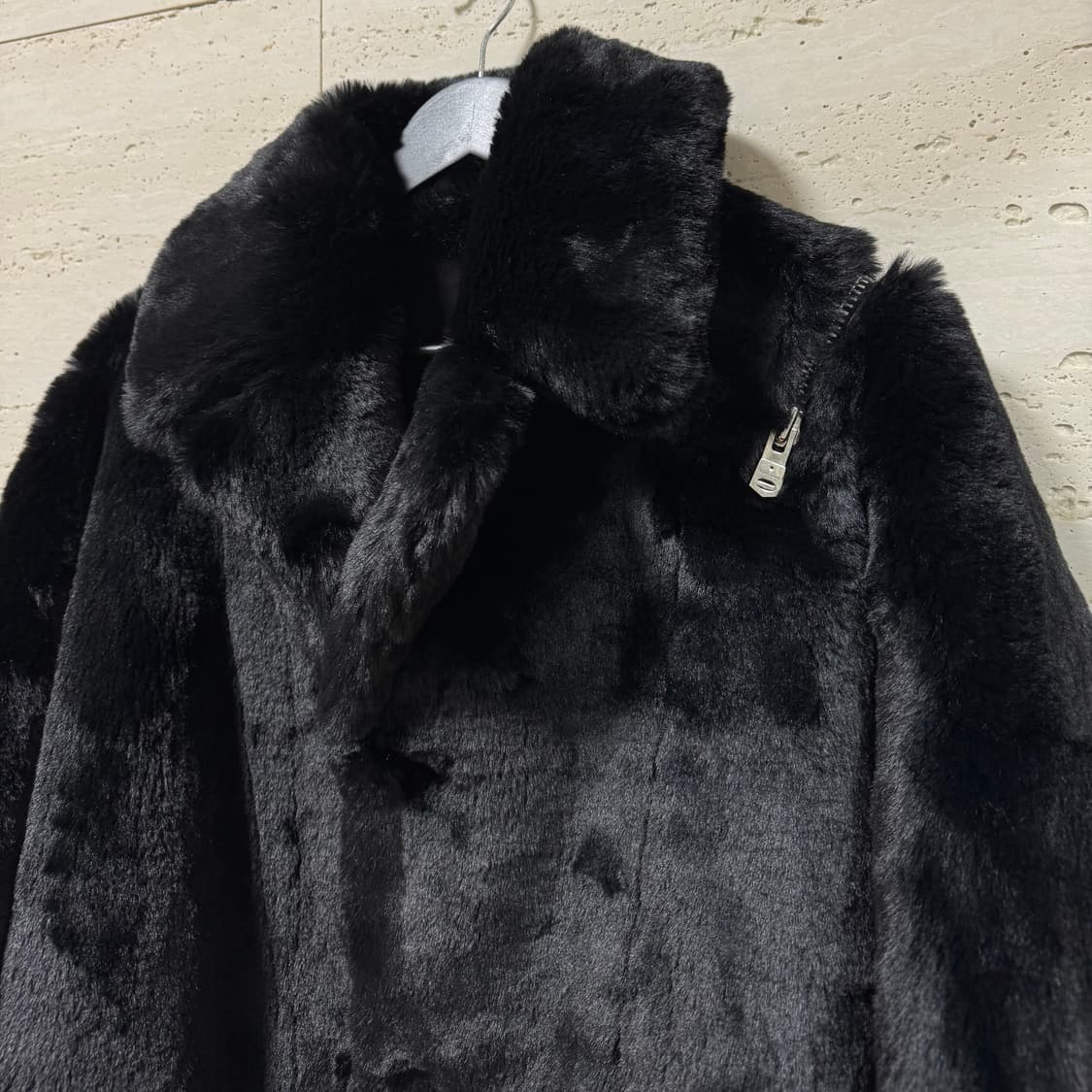 [44] 솔로이스트 22AW 벌룬 쉐입 퍼코트 상품이미지5