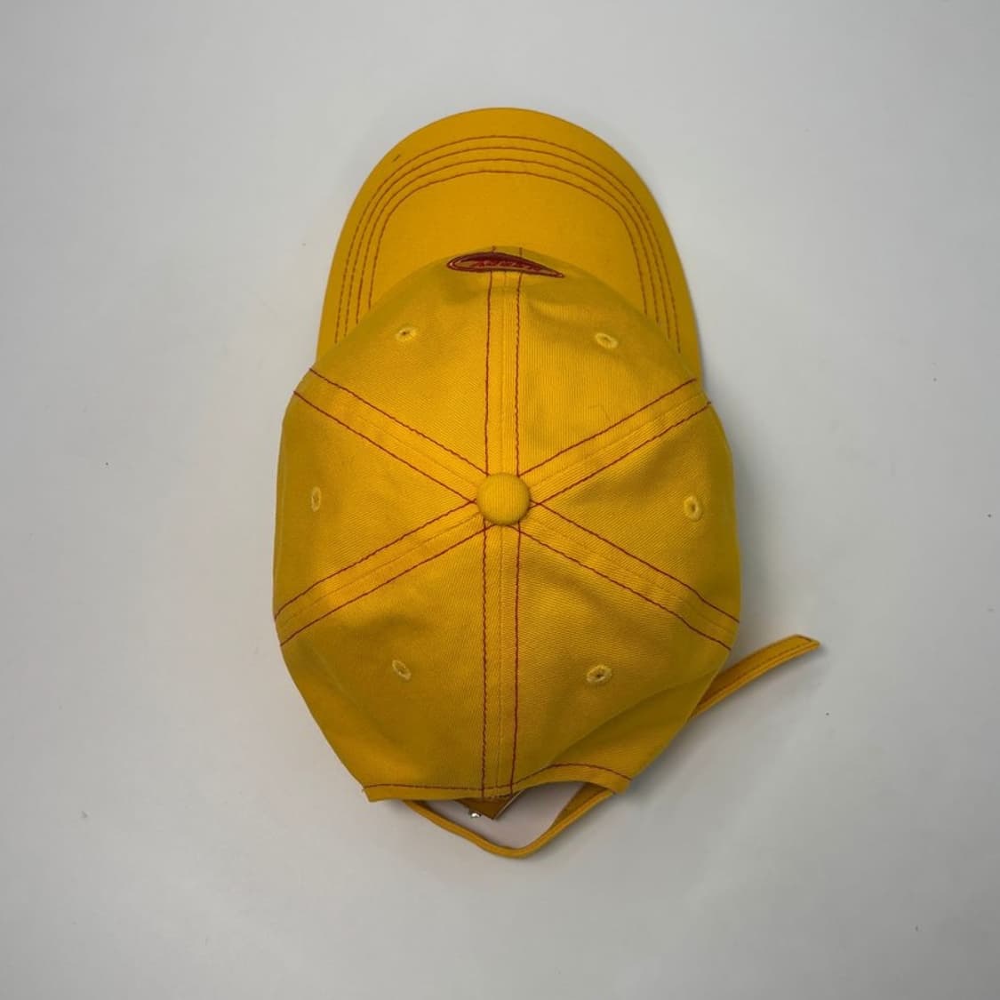 NERDY 자수 로고 볼캡 옐로우 상품이미지3