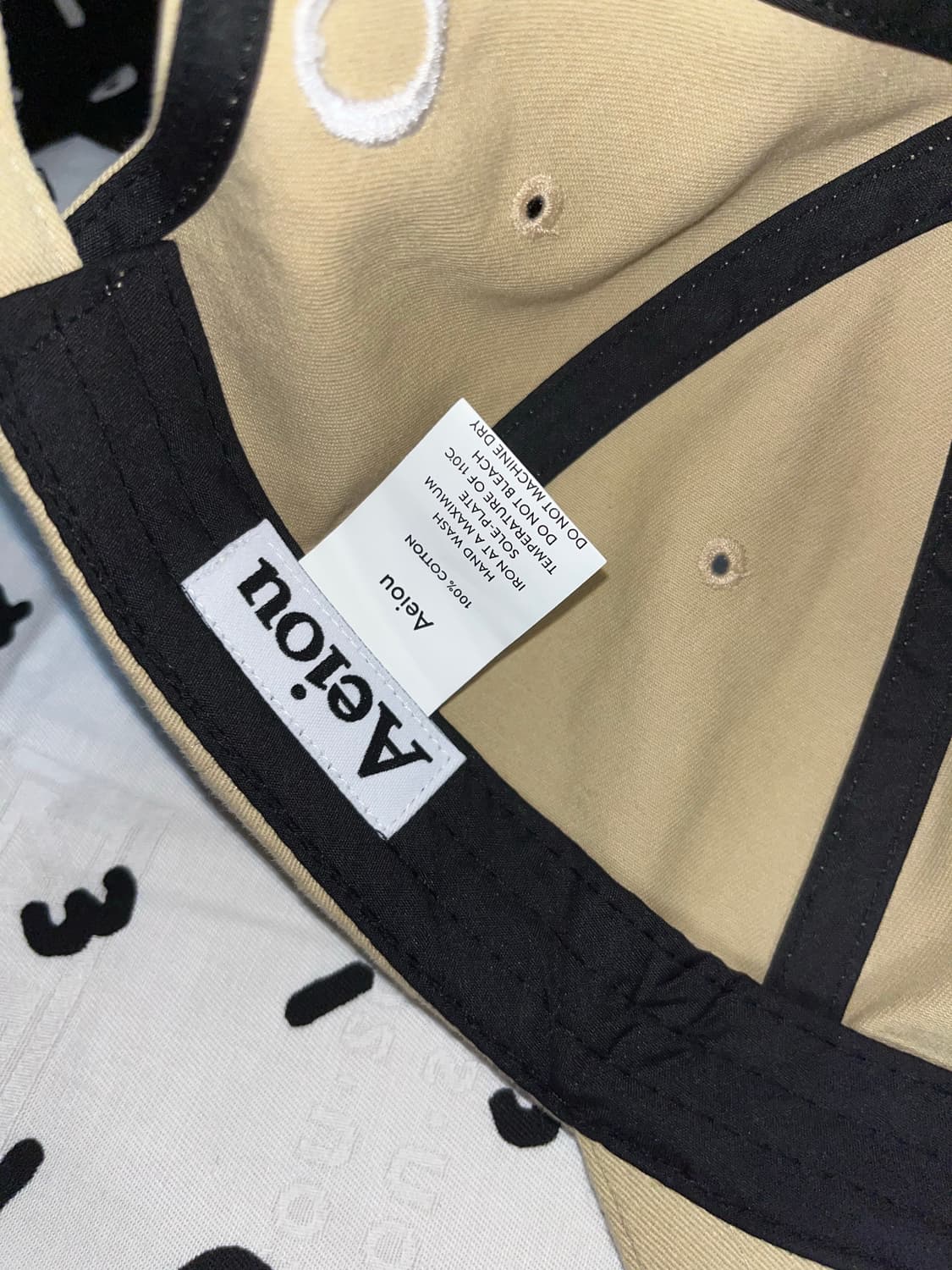 aeiou 모자 Beige 상품이미지2