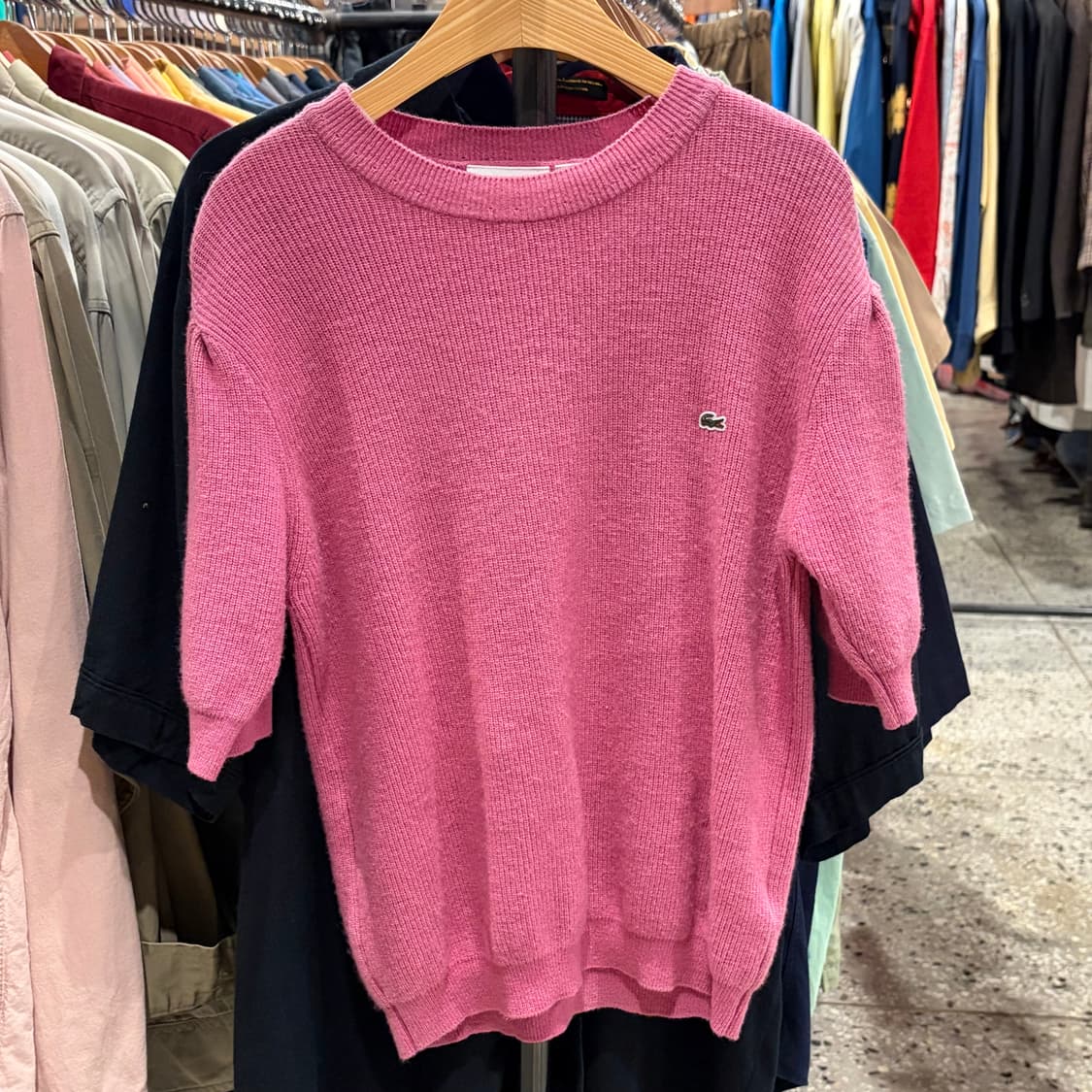 LACOSTE 라코스테 반팔 퍼프 니트 상품이미지5