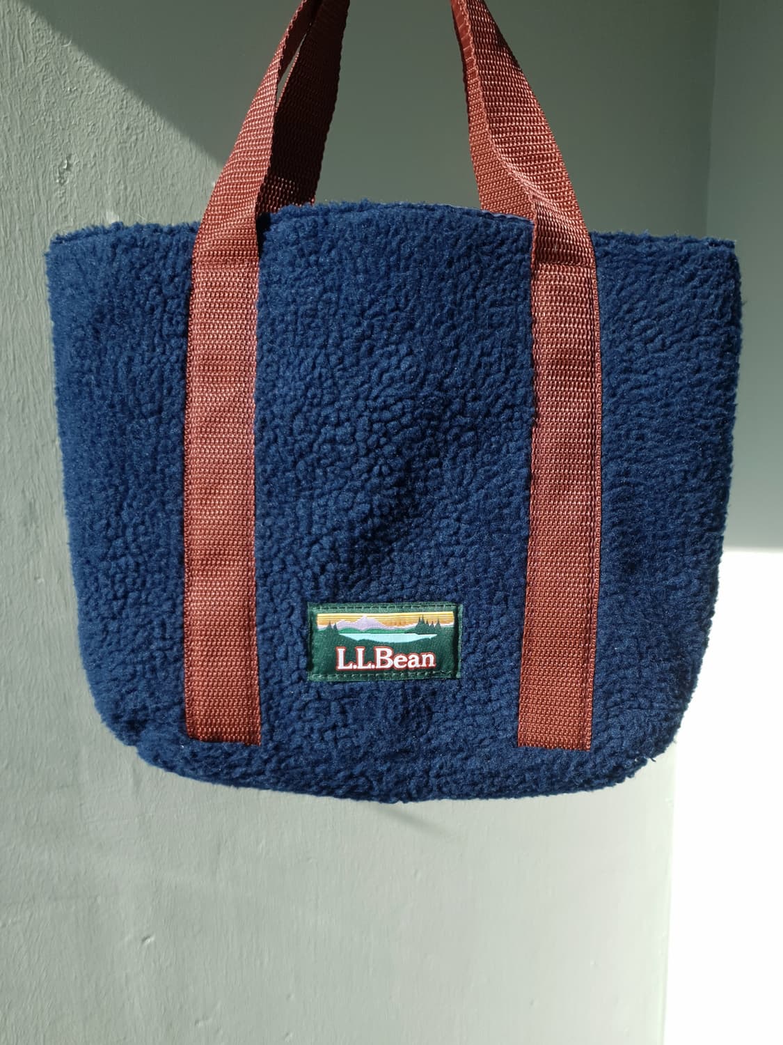L.L bean fleece tote bag 상품이미지3