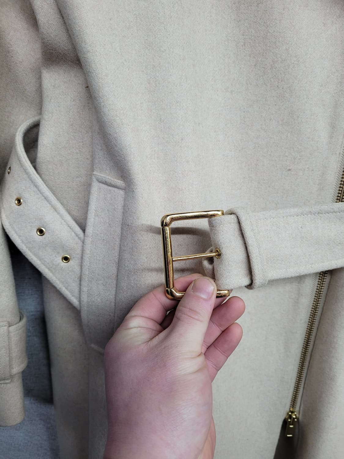 제이크루 J.CREW 여성 벨티드 멜튼 울 코트 상품이미지9