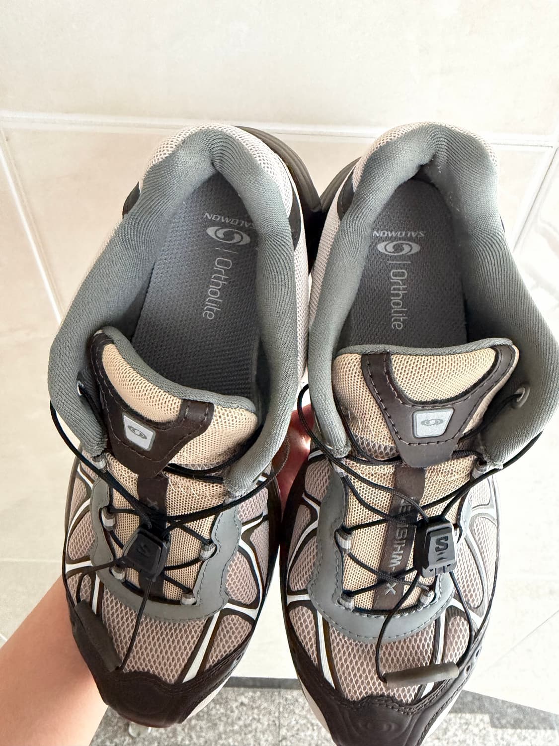 살로몬 xt 위스퍼 - tan (235사이즈) 상품이미지4