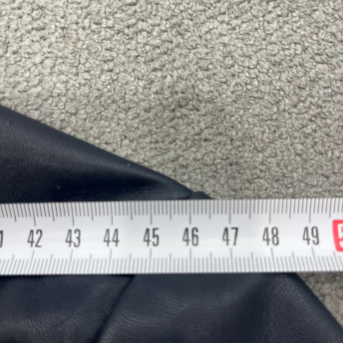 40 Jpn 빈티지 EARLS 양가죽 블루종 투웨이 자켓 상품이미지8