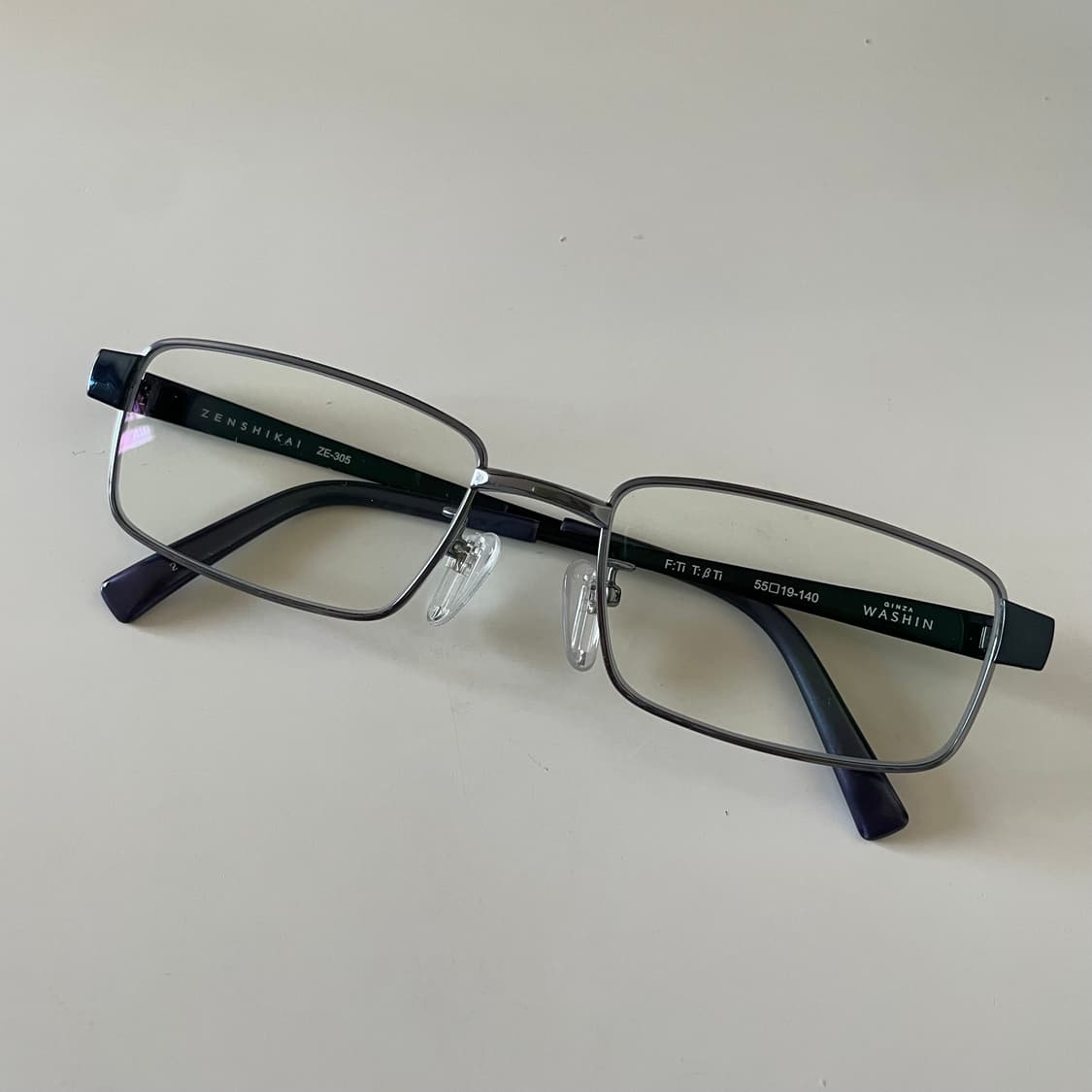 WASHIN ZENSHIKAI 일본 베타티타늄 안경테 빈티지 긱시크 상품이미지1