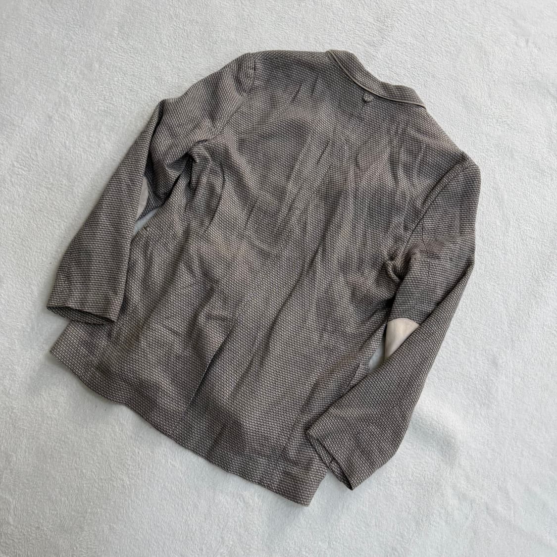 실측확인 자라 엘보패치 트위드 자켓 0320T 상품이미지2