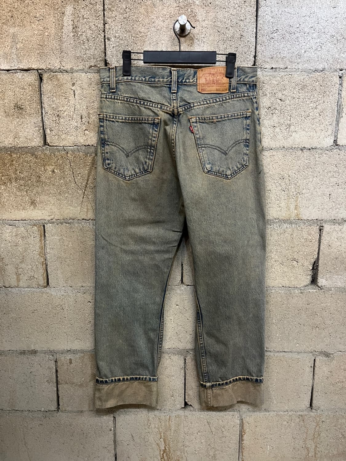 리바이스 505 디스트로이드 빈티지 데님 팬츠 상품이미지4